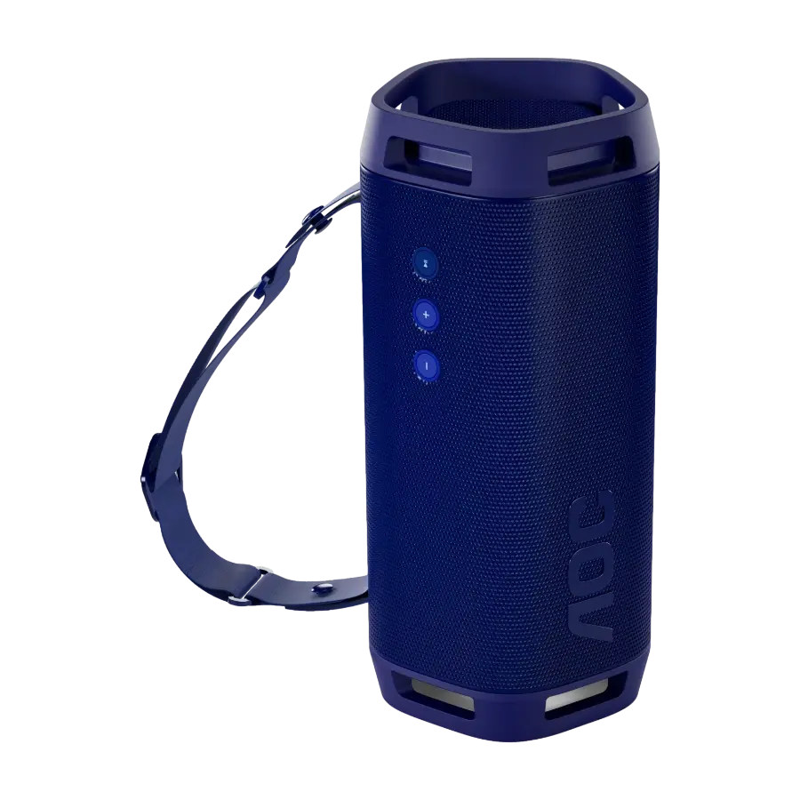 AOC O2 AS700U/00 Bluetooth-høyttaler, blå