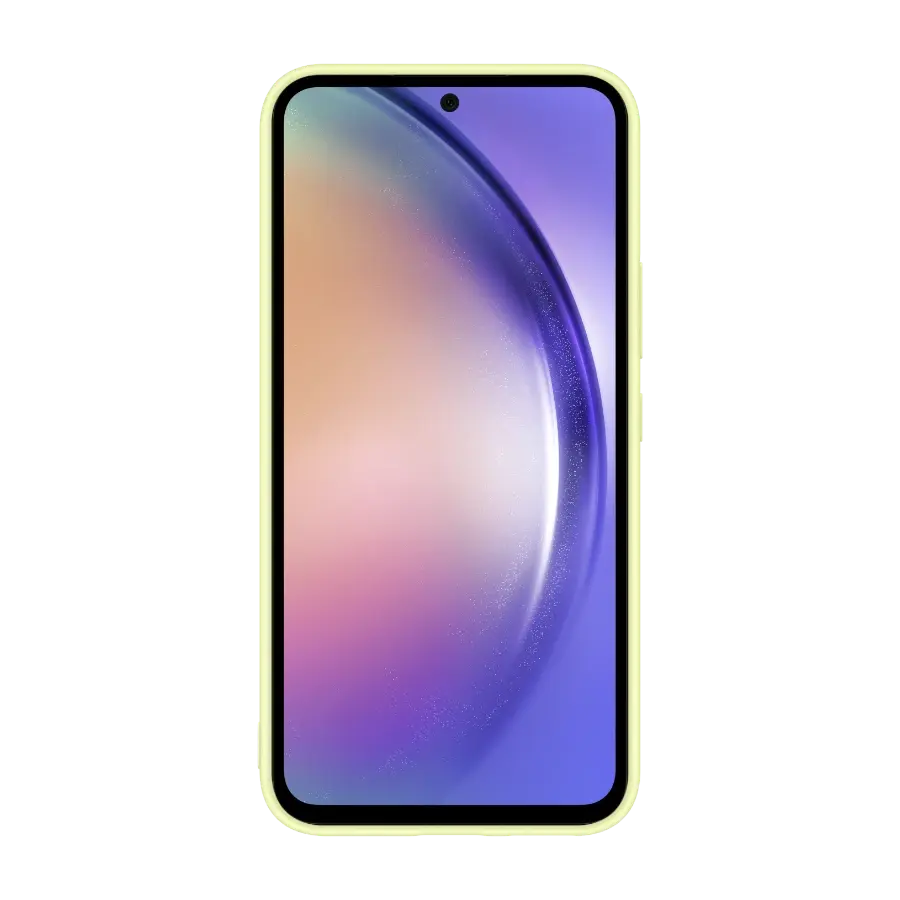 Samsung Galaxy A54 silikondeksel lime