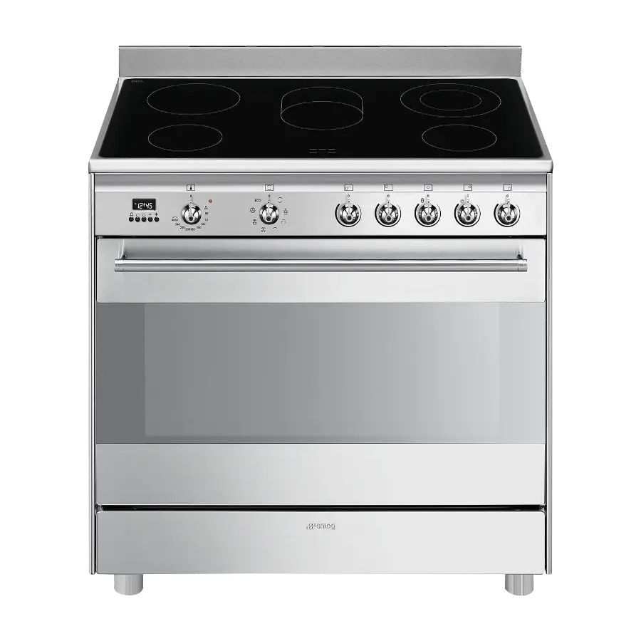 Smeg Classic SCD91CMX9 keramisk komfyr