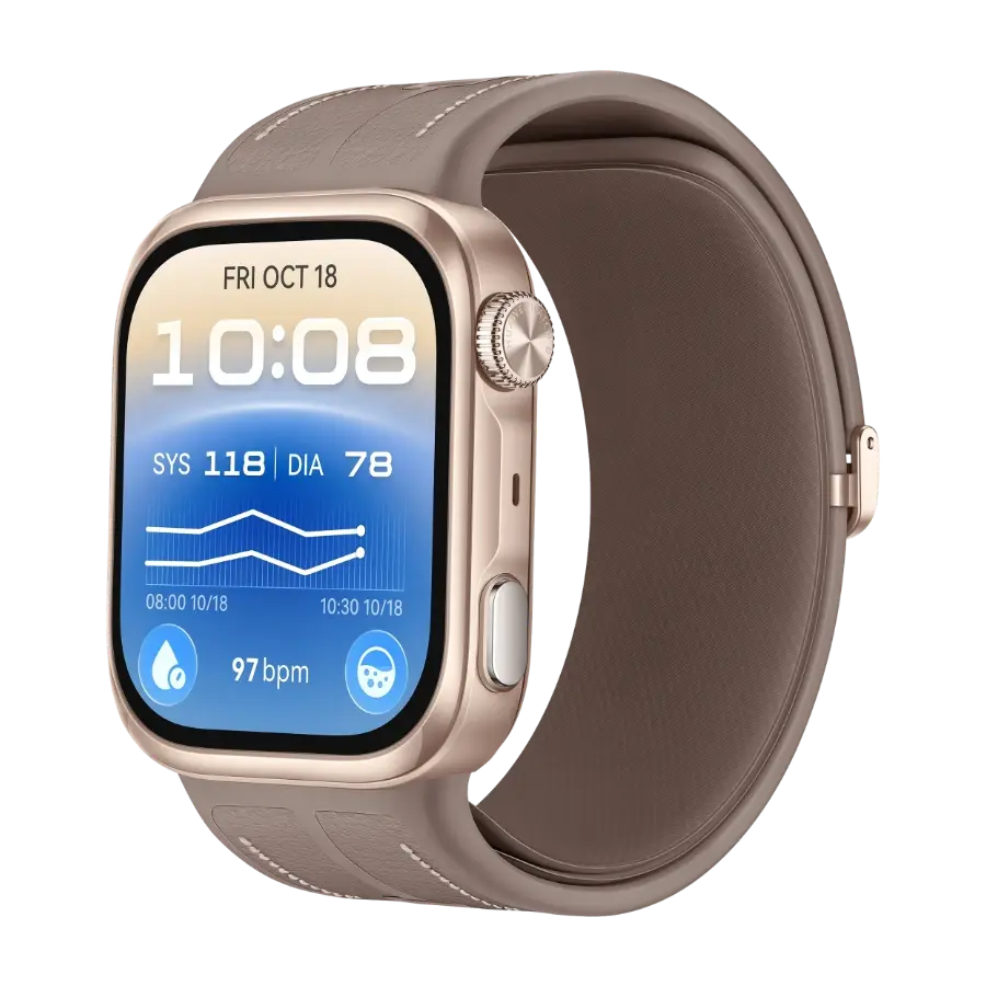HUAWEI WATCH D3 smartklokke 41 mm, Mocha Gold