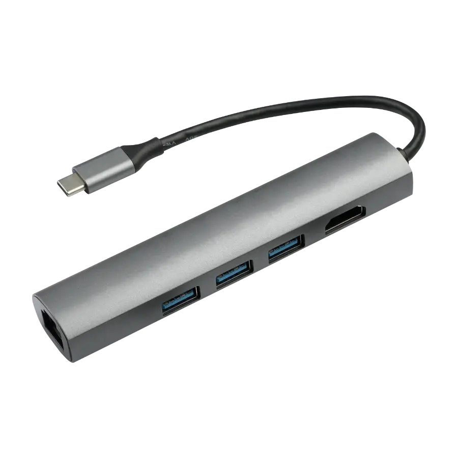 Dacota Platinum 5 In 1 USBC-adapter