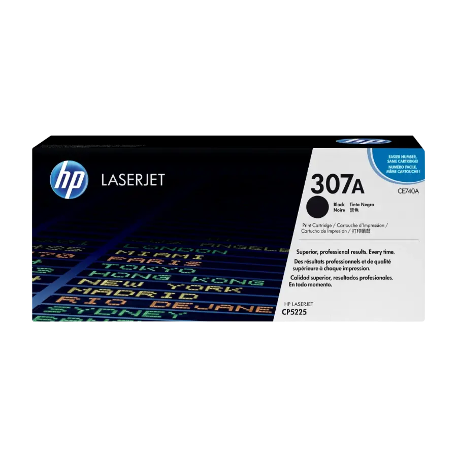 HP 307A 1 Stykker Original, svart