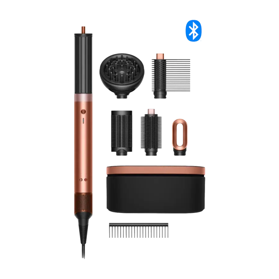 Dyson Airwrap Co-anda2x™ Curly+Coily multistyler og hårføner, Amber Silk