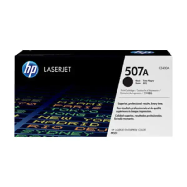 HP Color Laserjet 507A, black toner