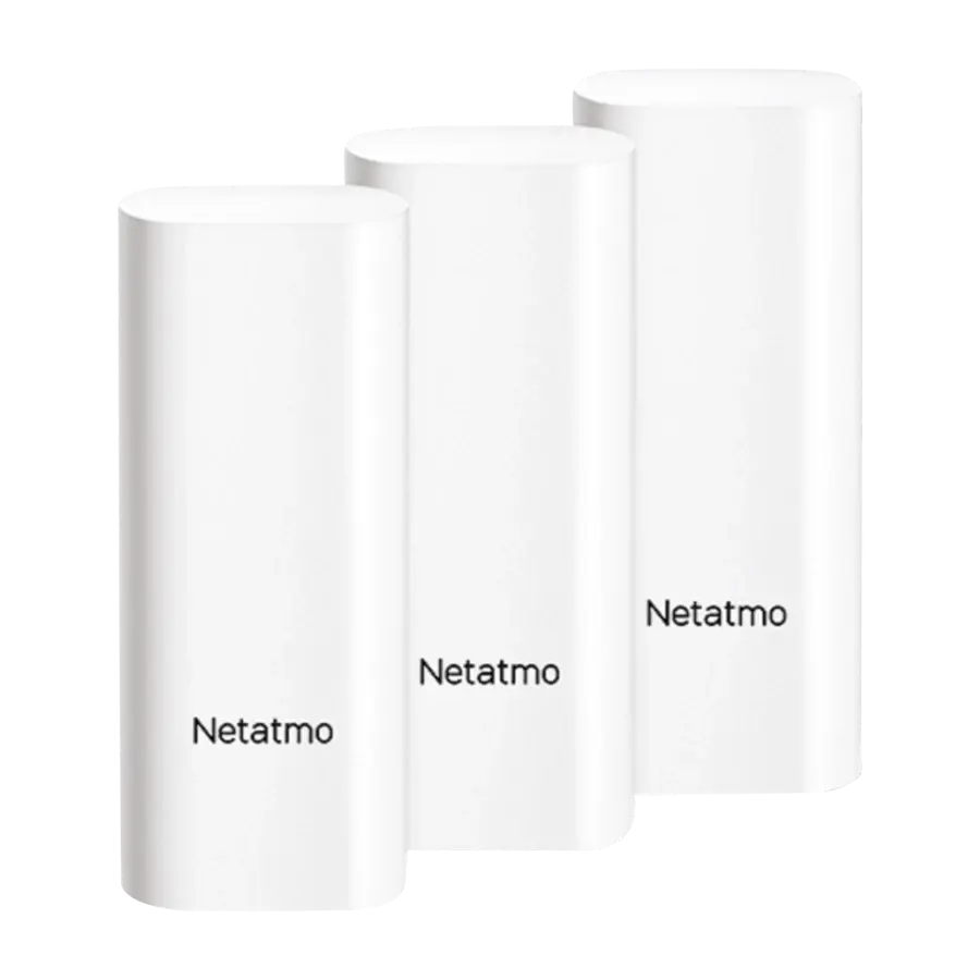 Netatmo Smarte dør- og Vindussensorer, 3 stk dtg-ec