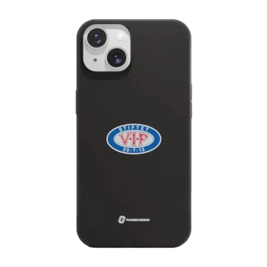 Phonecases3D iPhone 14 VIF komposterbart deksel, svart
