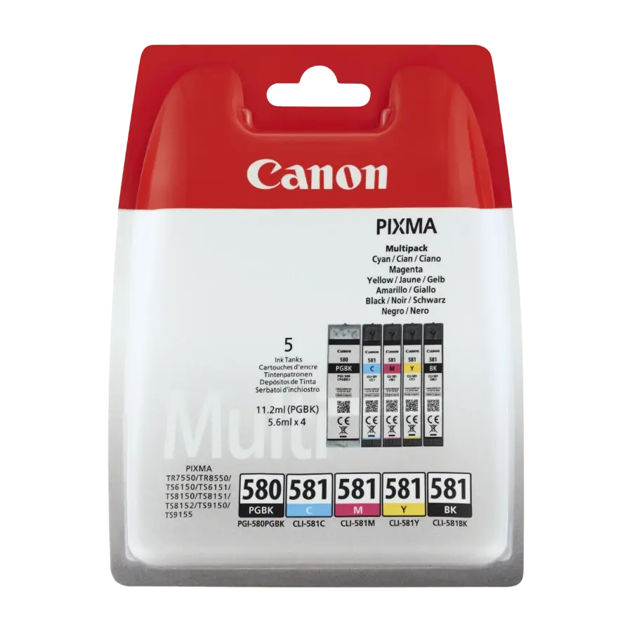 Canon PGI-580/Cli-581 multipack