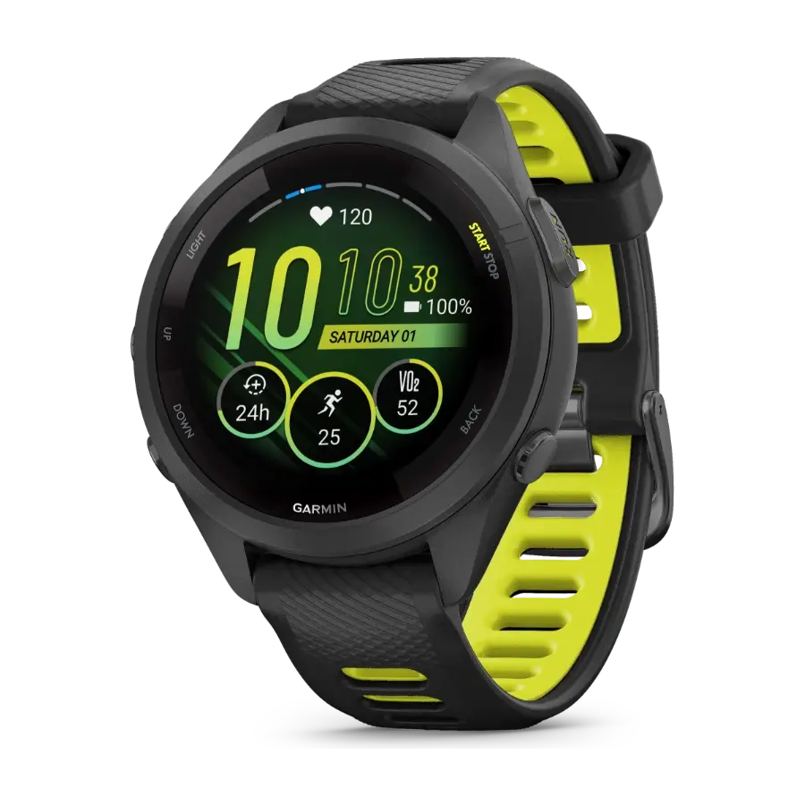 Garmin Forerunner 265S GPS-løpesmartklokke, svart