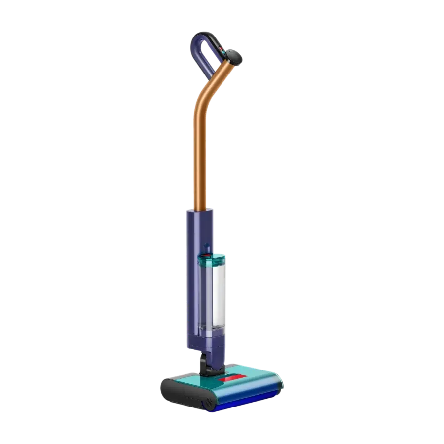 Dyson Skaftstøvsuger Clean+Wash Hygiene - electric mop - cordless - stick - prussian blue/copper