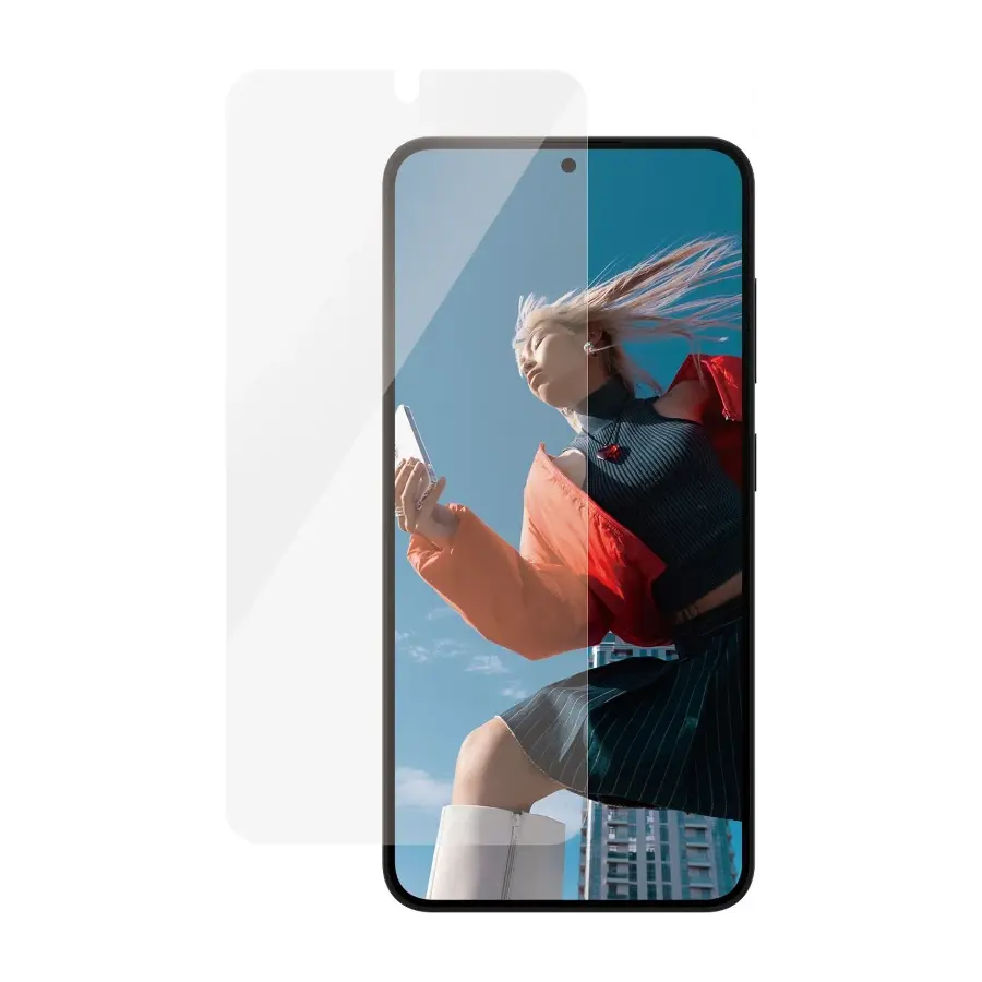 PanzerGlass Samsung Galaxy S25/S24 skjermbeskytter Ultra-Wide Fit med applikator