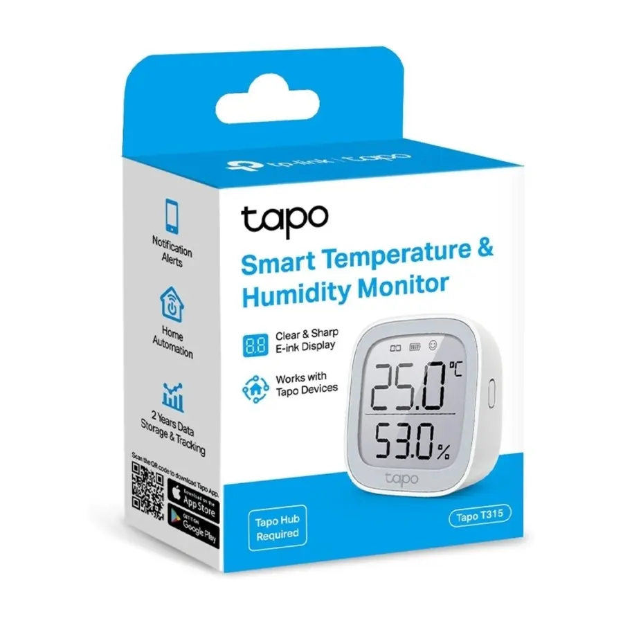 TP-Link Tapo T315 temperatur/fuktighetsmonitor