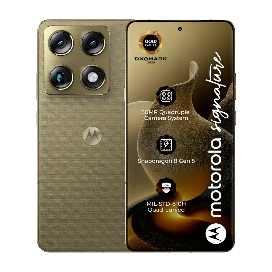 Motorola signature 512 GB, Martini Olive
