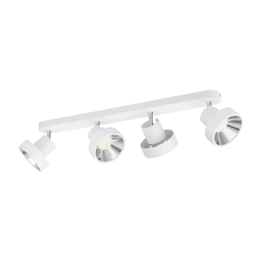Philips Bukko LED spotlight 4X4,3W, hvit