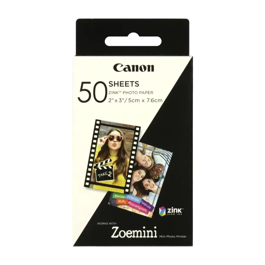 Canon Zink Zp-2030 Fotopapir (50 ark)