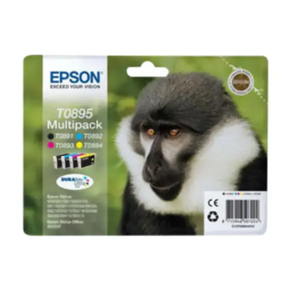Epson T0895 (sort/cyan/magenta/gul)