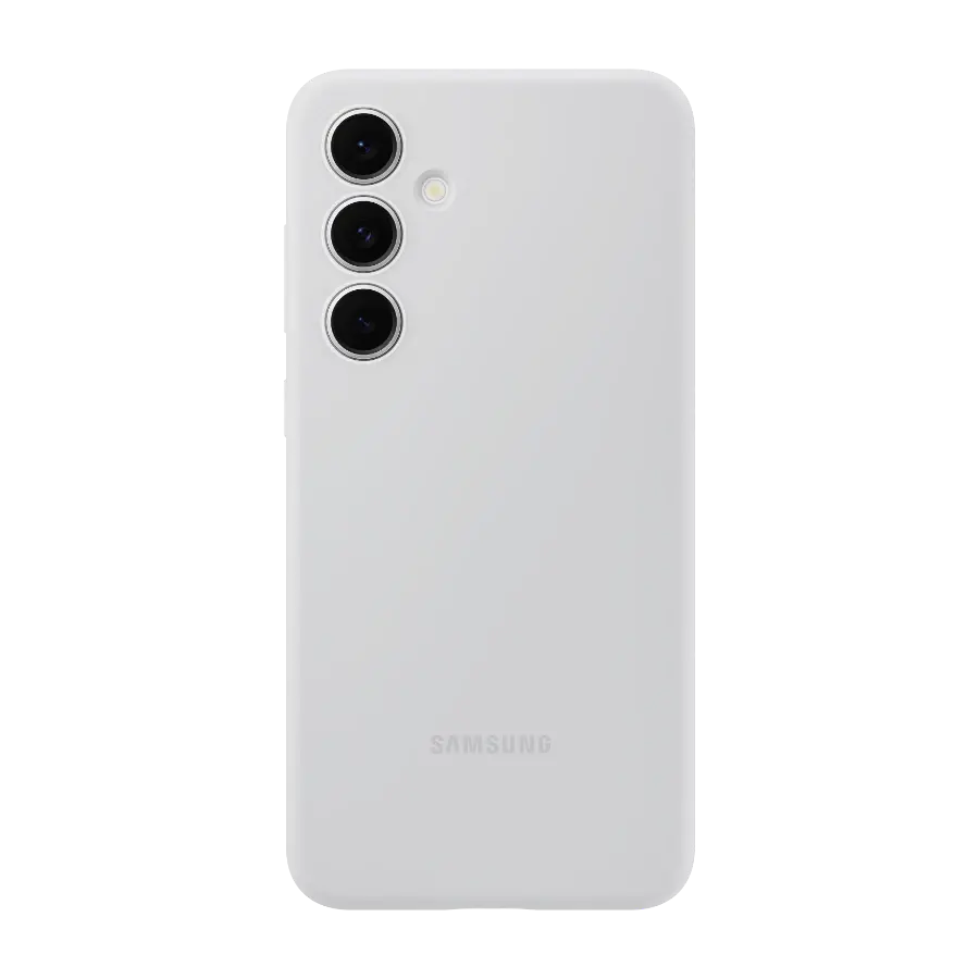 Samsung Galaxy S24 FE silikondeksel, grå