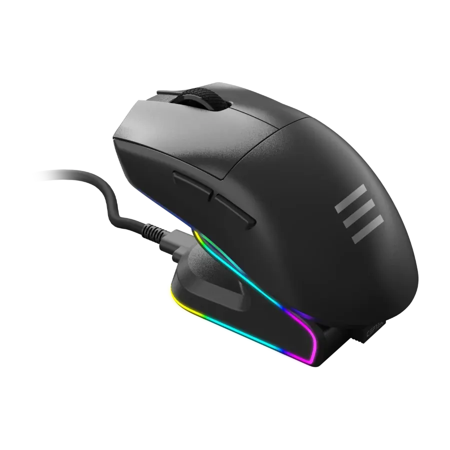 Cepter Apex Pro trådløs mus med ladedokk