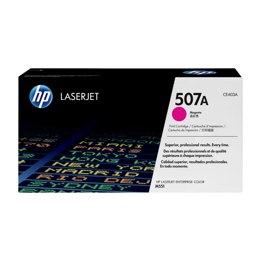 HP 507A 1 Stykker Original fiolblå