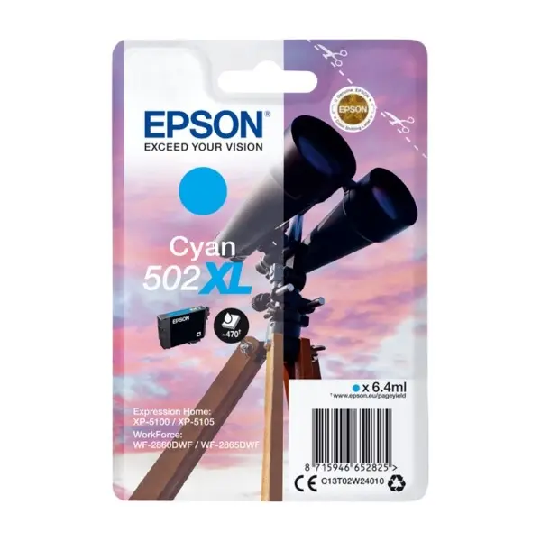 Epson T502, cyan 502xl