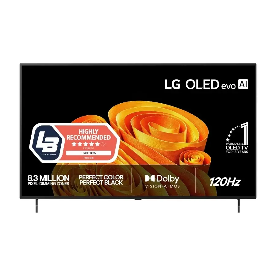 LG 55" OLED B65 4K TV 2026 - OLED55B65LA.AEU