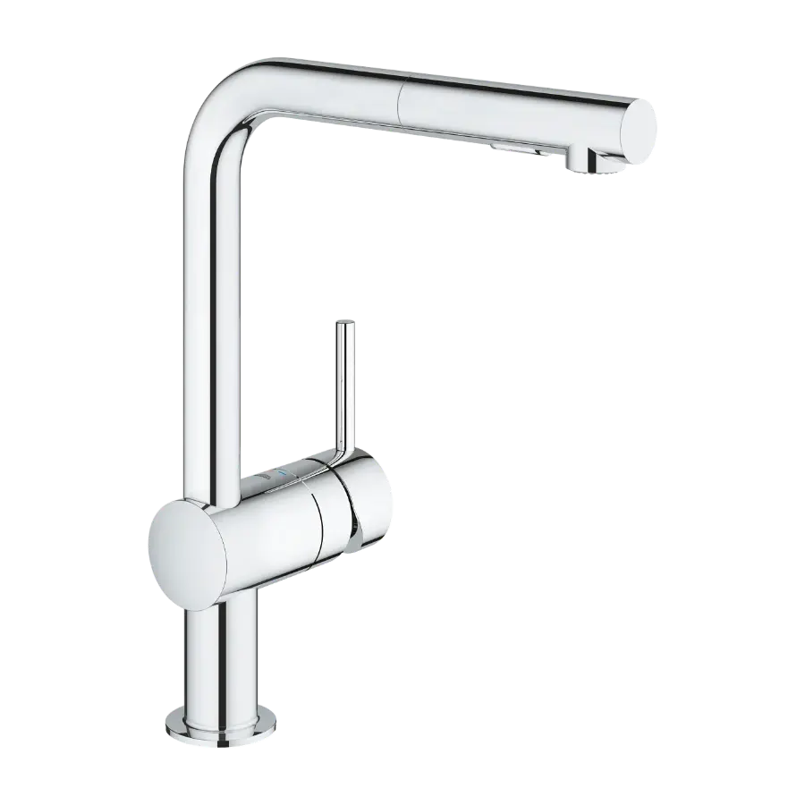 Grohe Vento L Pullout Kjøkkenkran, krom