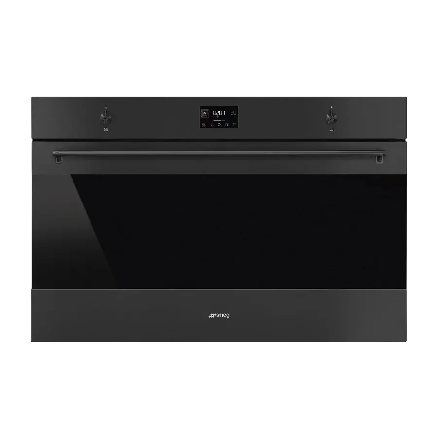 Smeg Classic SFP9302TN integrert stekeovn, matt svart