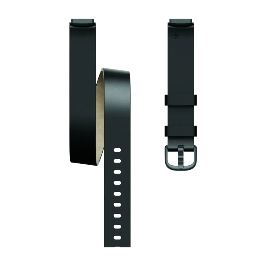 Fitbit Luxe skinnbånd, svart One size