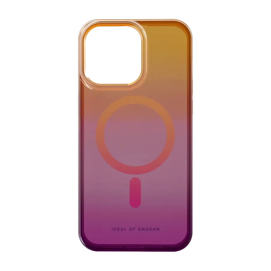 Ideal Clear deksel iPhone 15 Pro Max MagSafe Vibrant ombre