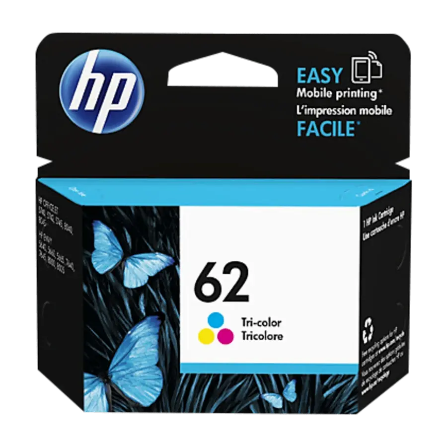 HP 62 (3-Farge) hpc2p06ae-bl