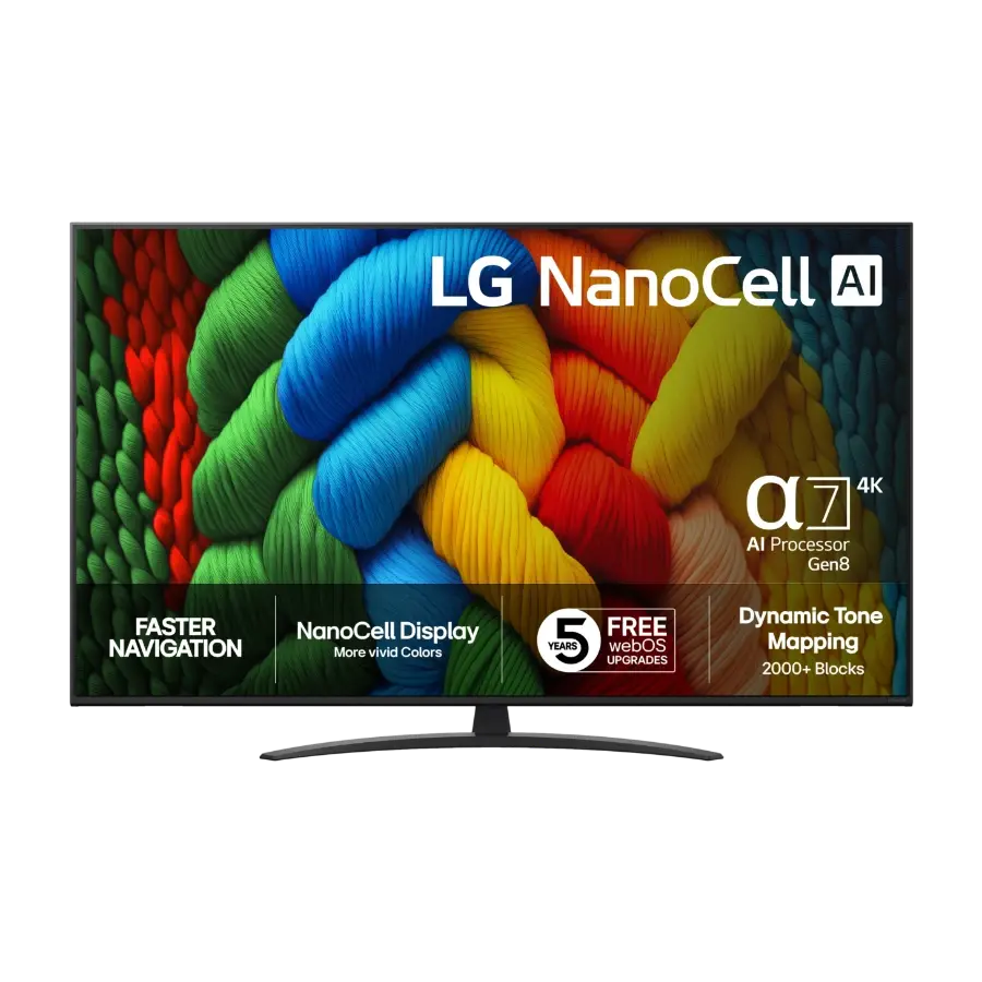LG 50" 4K NanoCell TV 2025 50NANO81A