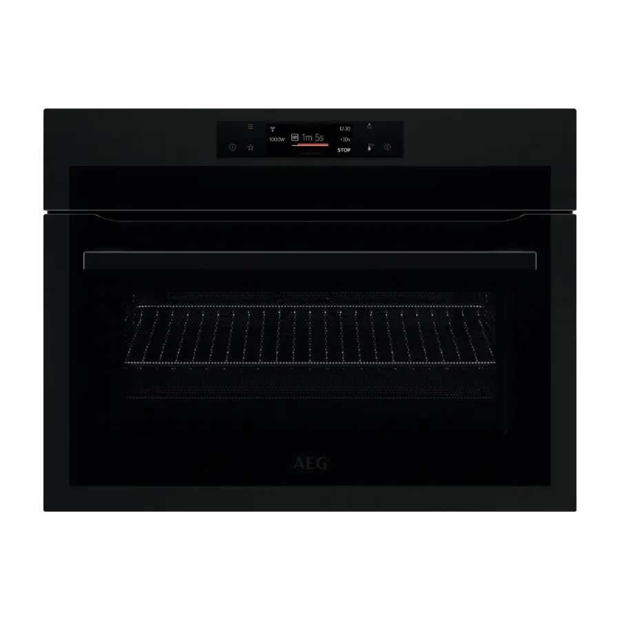 AEG 8000-serien BFB8000QT kompakt ovn, matt svart