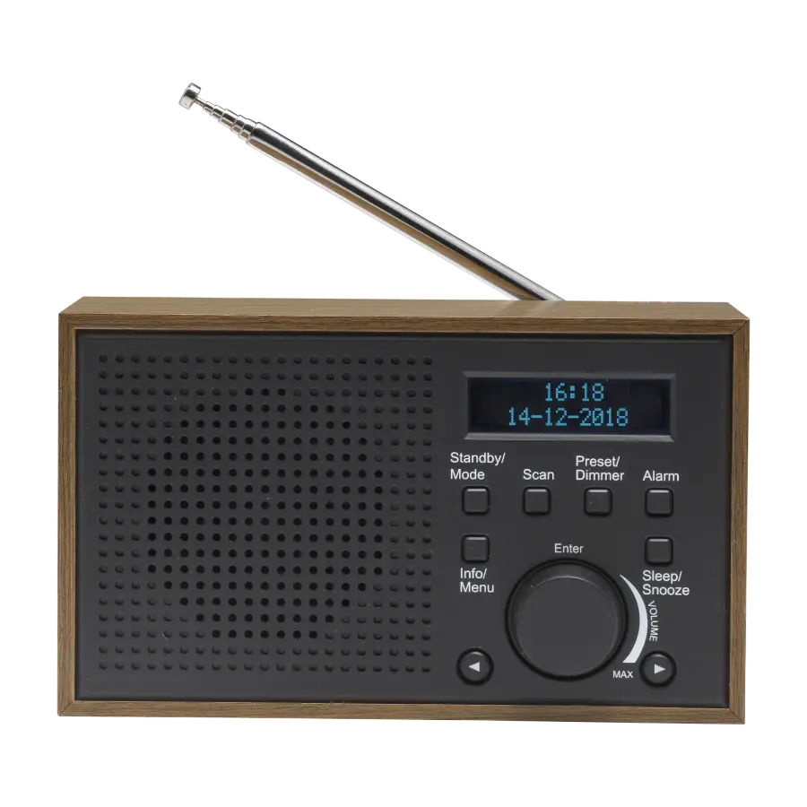 Denver DAB-46 DAB+ FM radio Mørk, grå