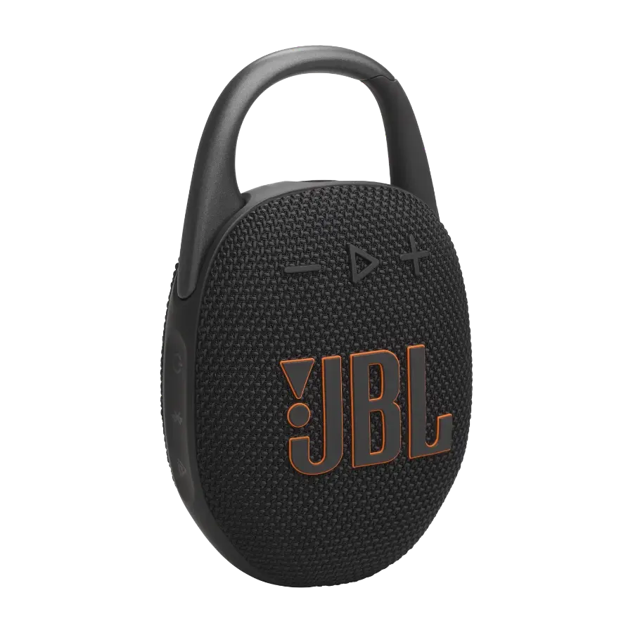 JBL Clip 5 Bluetooth-høyttaler, svart