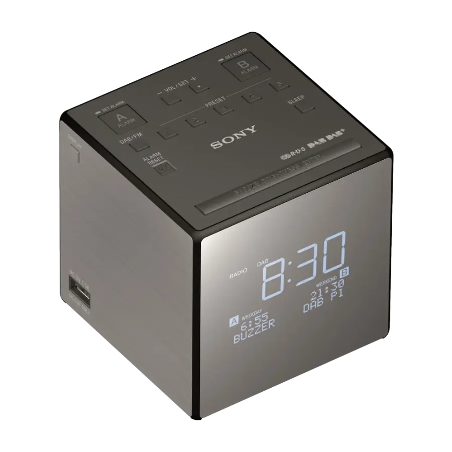 Sony XDR-C1DBP DAB+ Clock radio