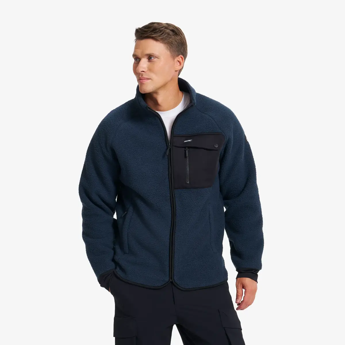 Sherpa Full-zip Fleece Jacket