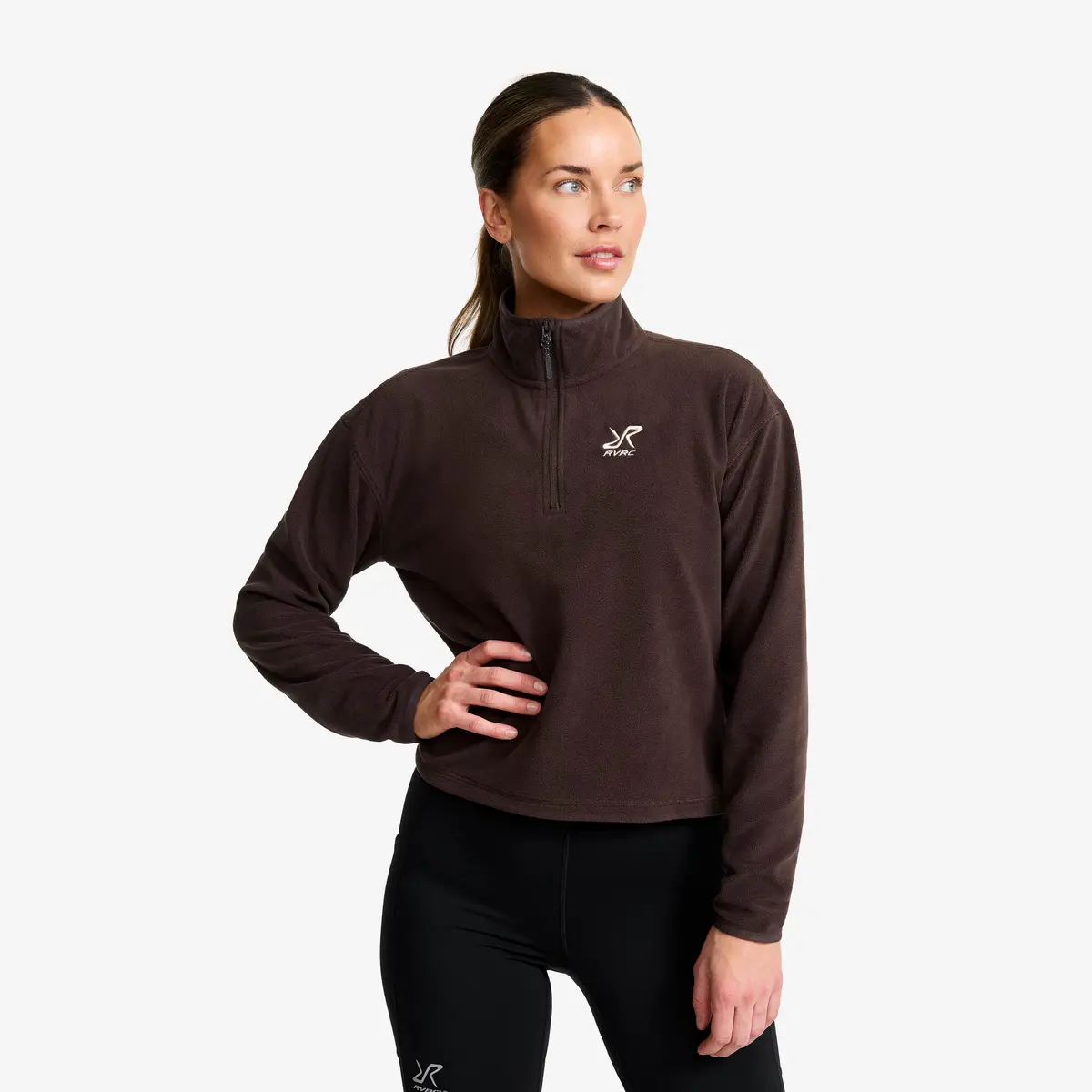 Hiker Cropped Half-zip Fleece