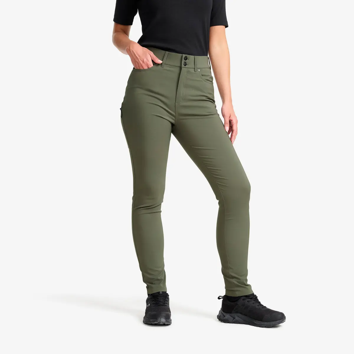Root High-waist Stretch Jeans