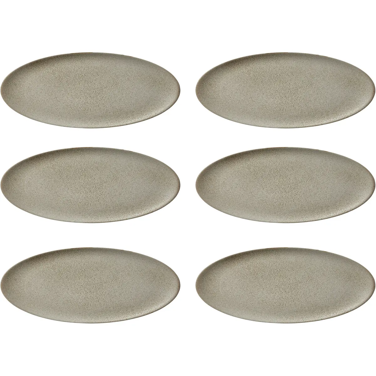 RAW Lunsjtallerken 23 cm 6-pk, Sandy Beige