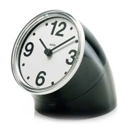 Cronotime Bordklokke, Sort