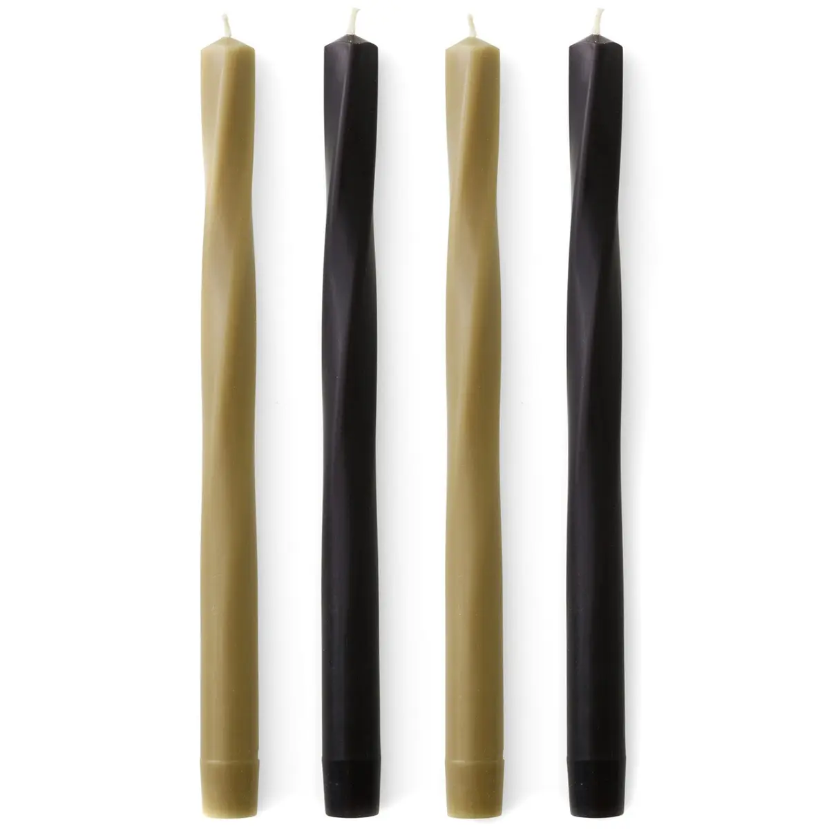 Twist Stearinlys 4-pk