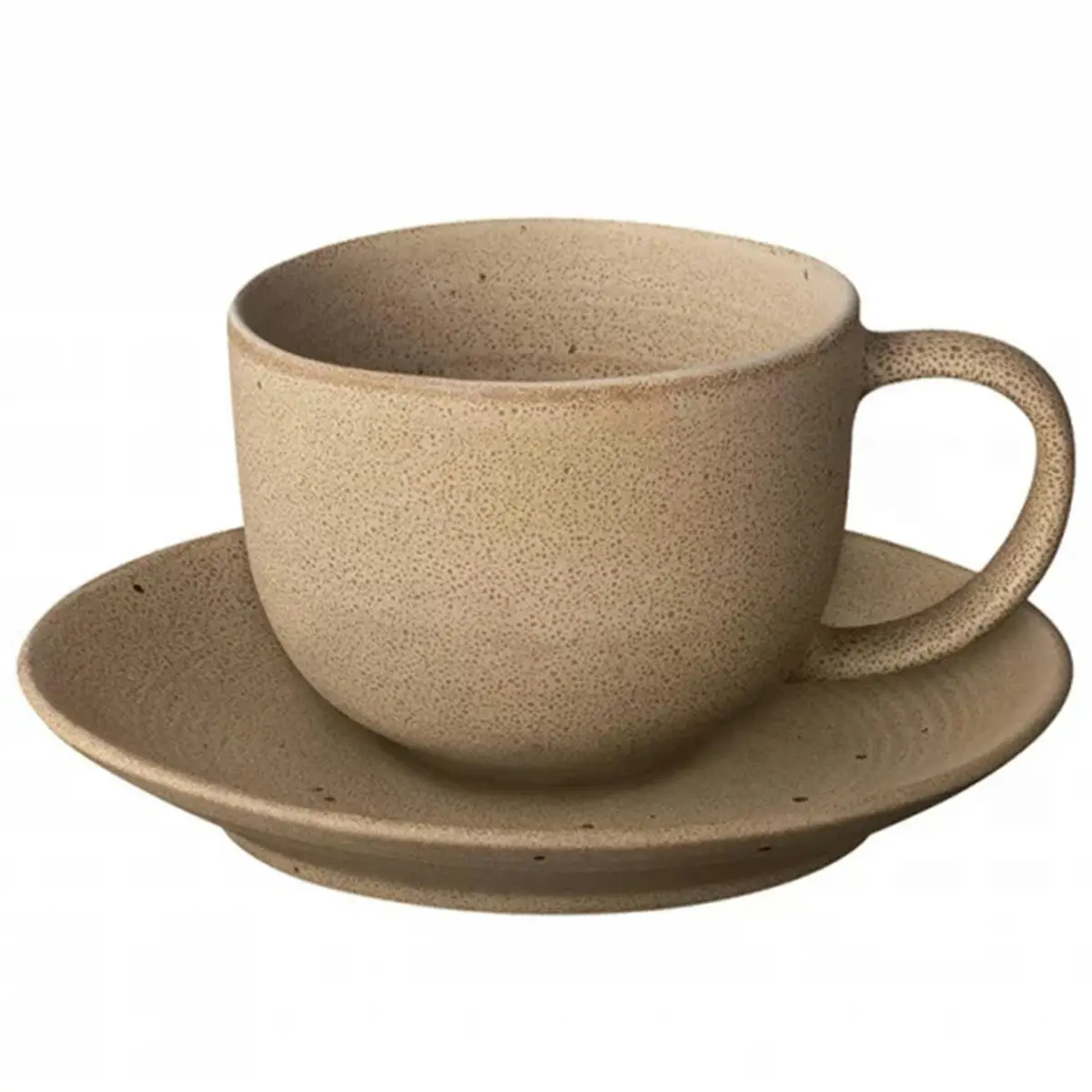 KUMI Kaffekopp med Tallerken 2-pk