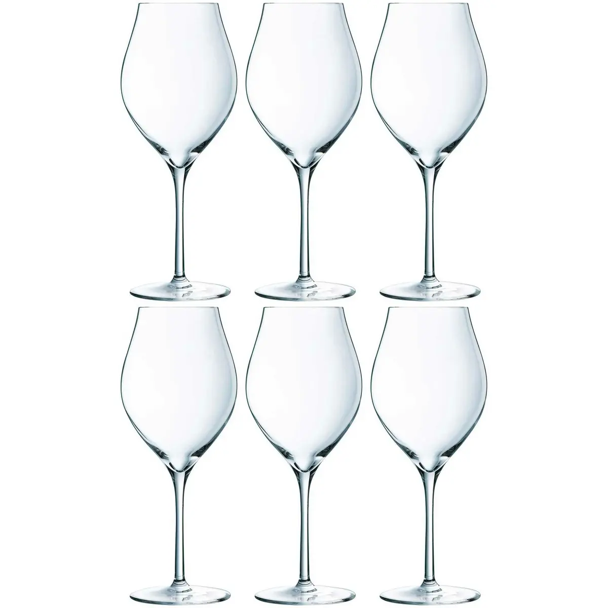 Exaltation Hvitvinsglass 38 cl Transparent, 6-pk