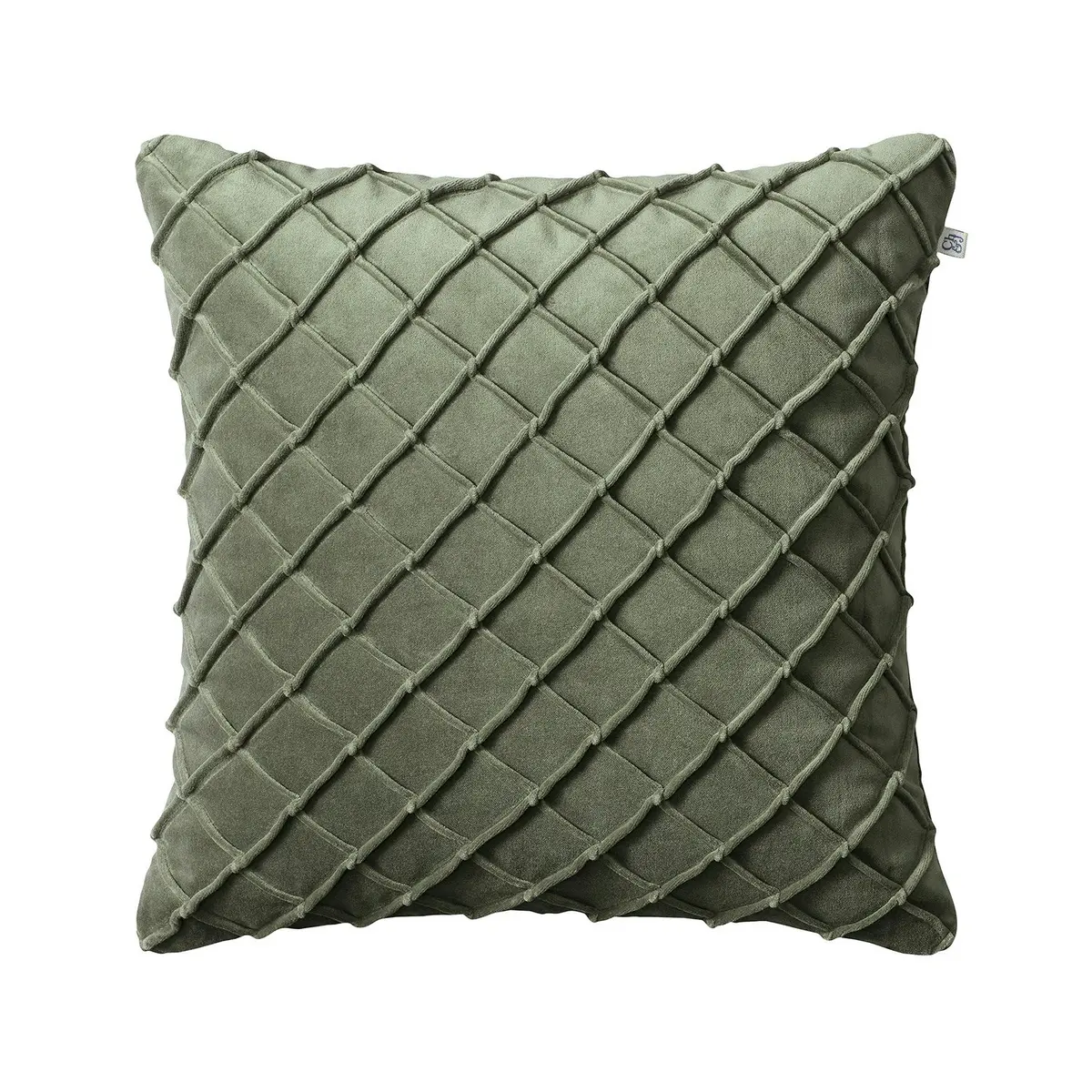 Deva Cushion Cover, Forest Green