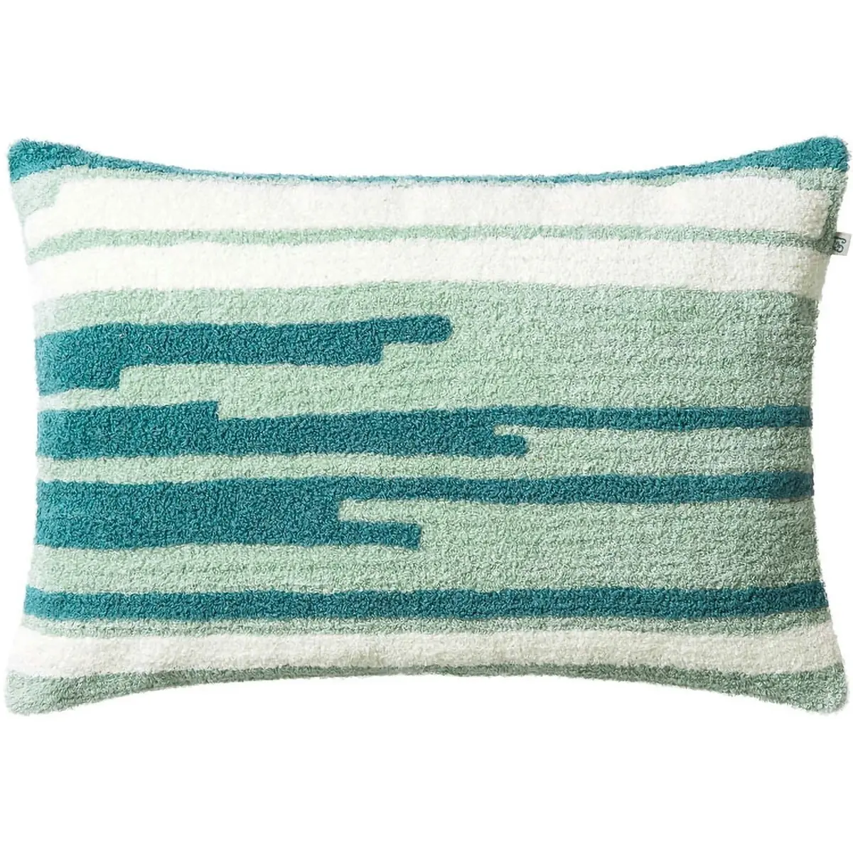 Stripe Asis Putetrekk 40x60 cm, Aqua / Sky Blue