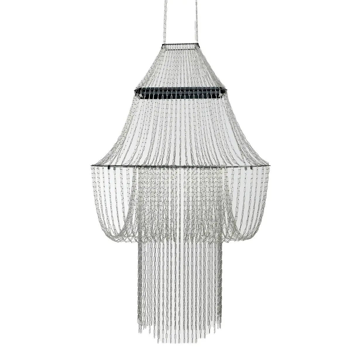 La Lampe C Lysekrone, Rustfritt Stål