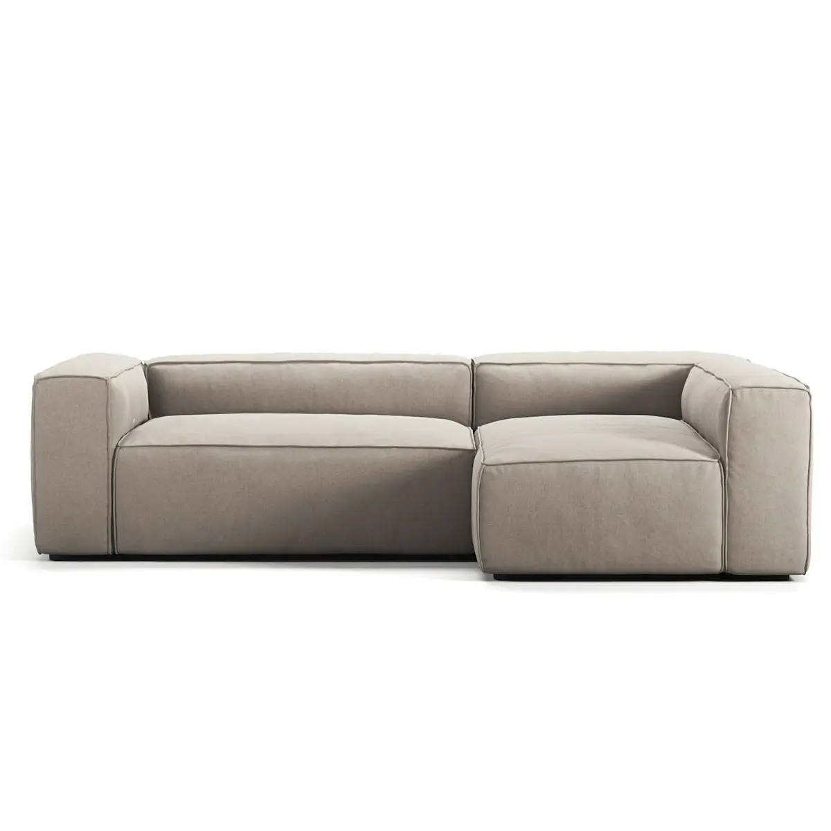 Grand 3-Seter Sofa Divan Høyre