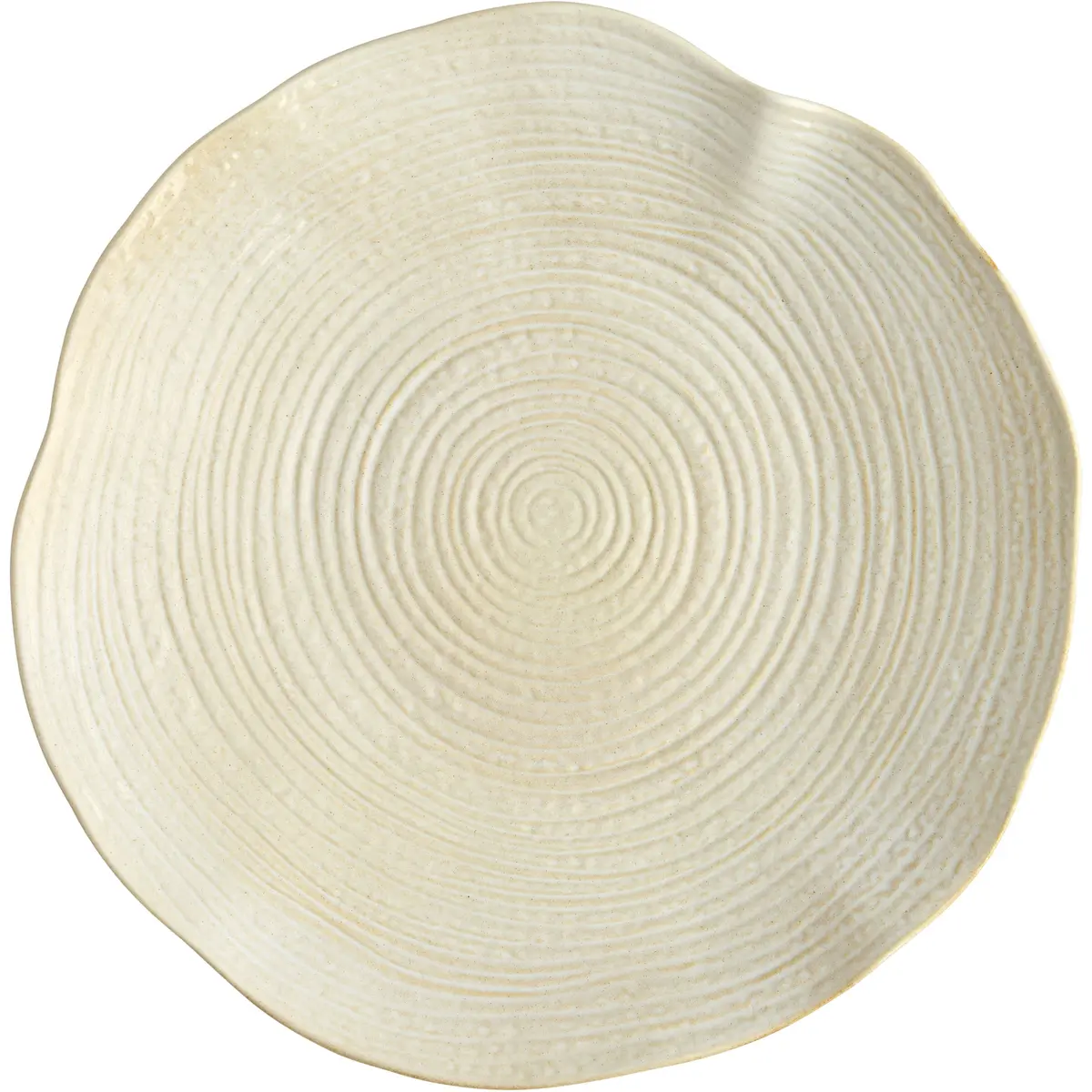 Wood Serveringsfat 39 cm, Cream