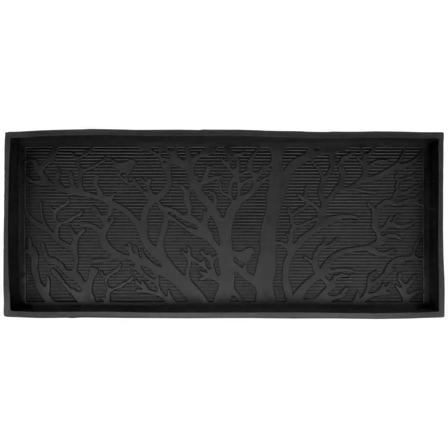 Tree Rubber Boot Tray, 36x85 cm
