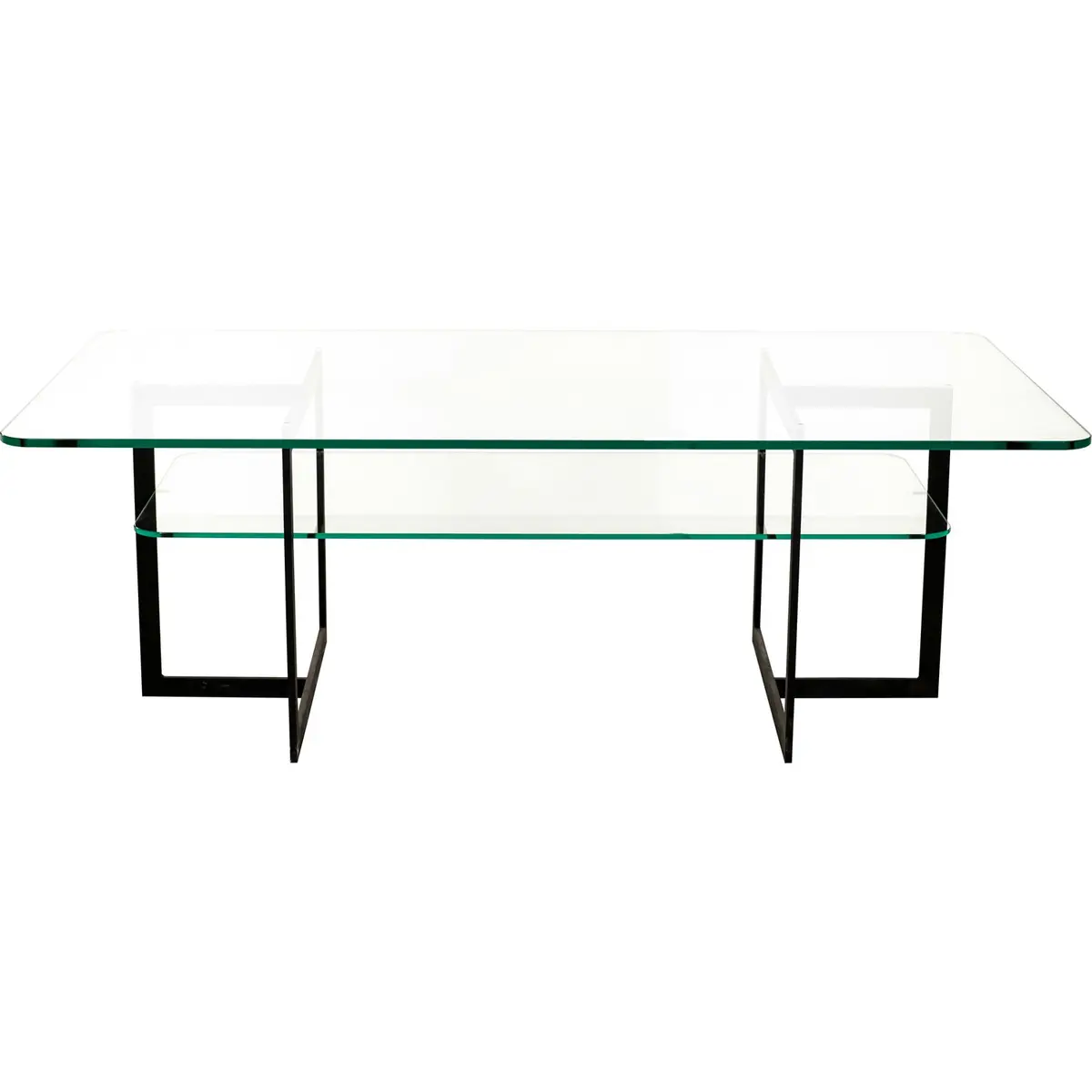 Square Salongbord 140x80x45 cm, Svart