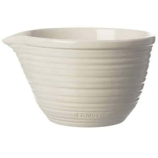 Spilkum Skål, Hvitglasert Stengods, 23 cm